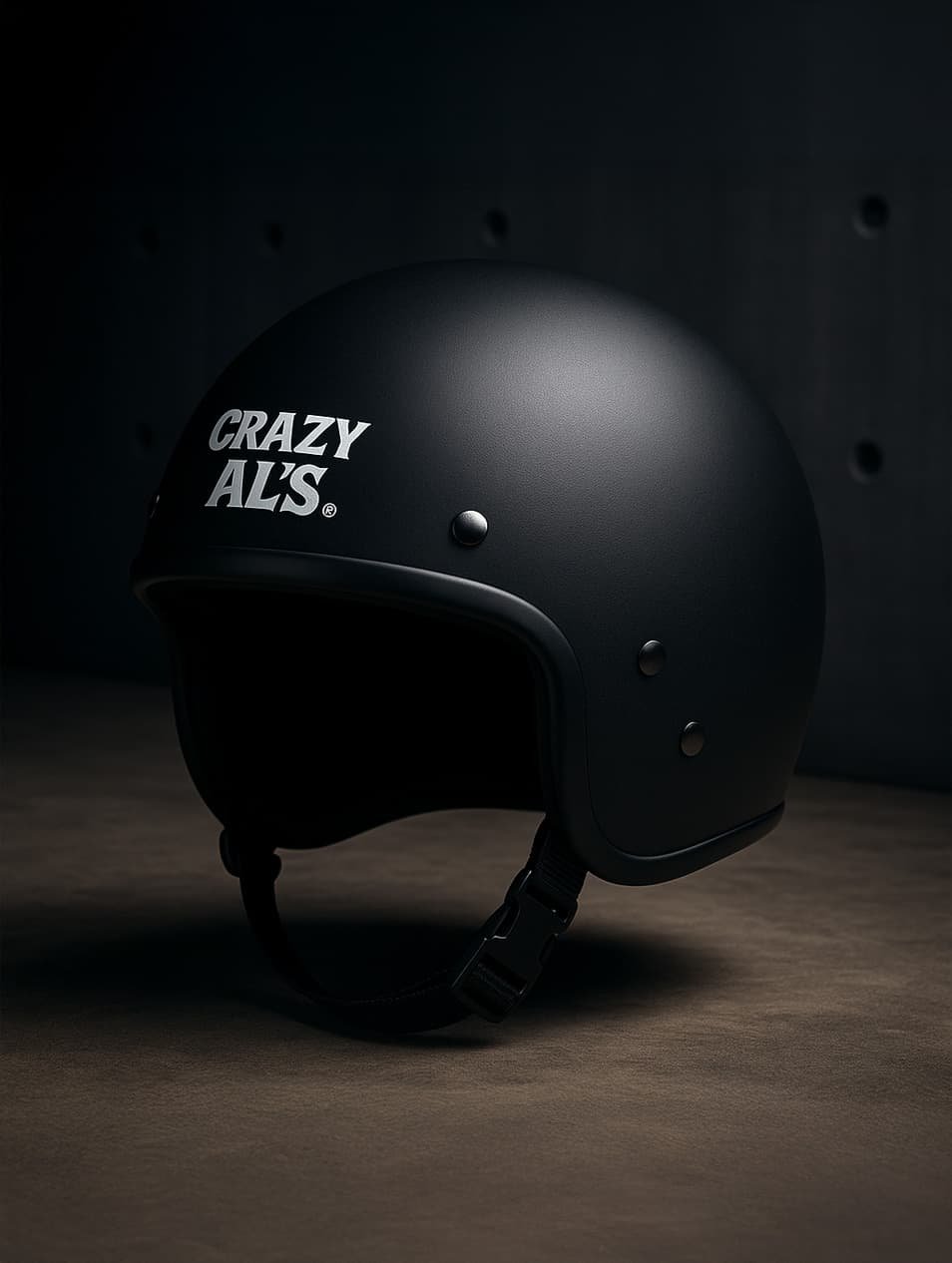 crazy al's helmet