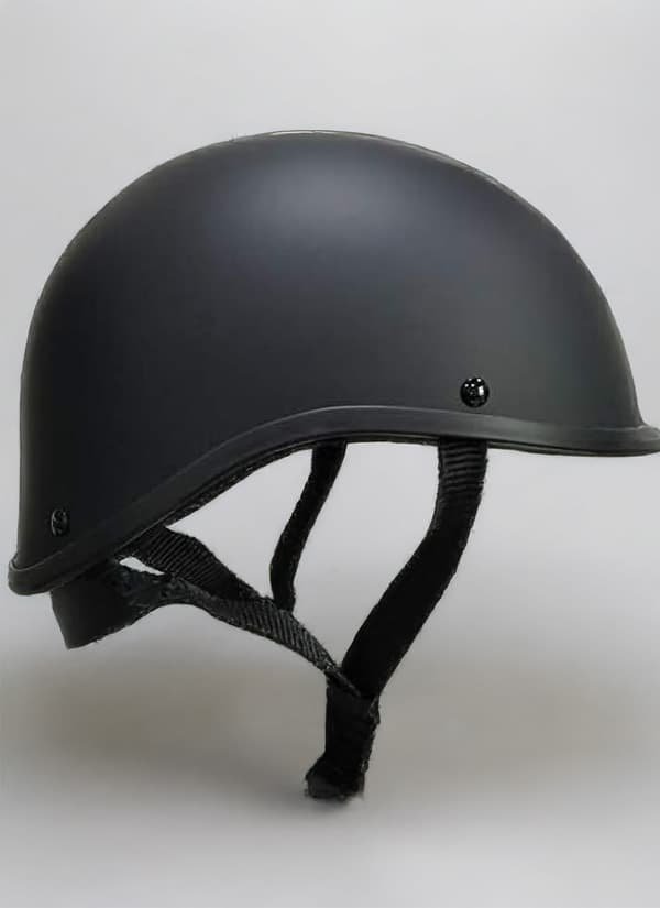 Crazy ALS Maltese SOA Worlds Smallest Helmet Limited Edition Size Medium Flat Black for Head Size 22 3/8-22 3/4 ONLY Measure Please